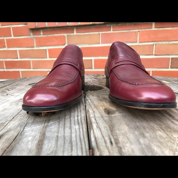 New Old Stock Mens Bostonian Vintage Cordovan Loafers Wow! 10AA - Picture 2 of 8